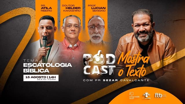 A VOLTA DE JESUS É EM UMA OU DUAS ETAPAS? PR ATILA, DR HELDER, PROF. LUCIAN BENIGNO E  PR.SEZAR.