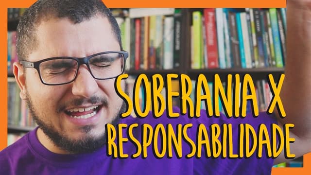 SOBERANIA DE DEUS vs. RESPONSABILIDADE DO HOMEM